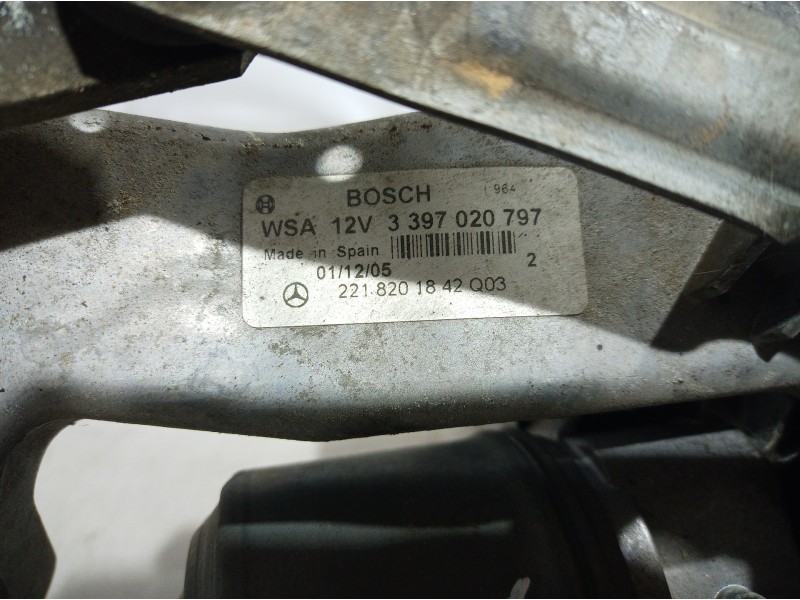 Recambio de motor limpia delantero para mercedes-benz clase s (w221) berlina 500 l (221.171) referencia OEM IAM 2218201842 22182