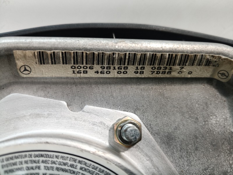 Recambio de airbag volante para mercedes-benz clase a (w168) 160 (168.033) referencia OEM IAM 1684600098 1684600098 1684600098