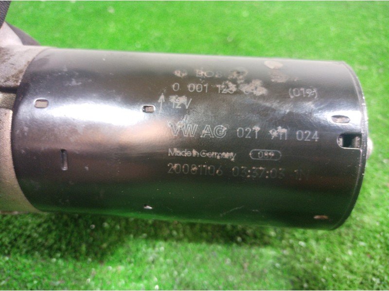 Recambio de motor arranque para volkswagen polo (9n3) 1.4 tdi referencia OEM IAM 021911024 021911024 021911024