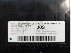 Recambio de caja reles / fusibles para peugeot 307 cc (s1) 2.0 referencia OEM IAM 9651196880 9651196880 9651196880 2