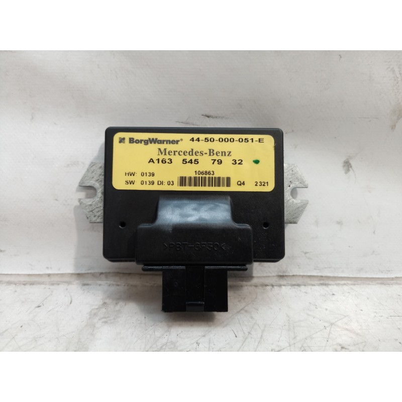 Recambio de modulo electronico para mercedes-benz clase m (w163) 400 cdi (163.128) referencia OEM IAM A1635457932 A1635457932 44