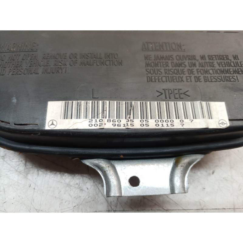 Recambio de airbag lateral delantero izquierdo para mercedes-benz clase e (w210) berlina diesel 300 diesel (210.020) referencia 