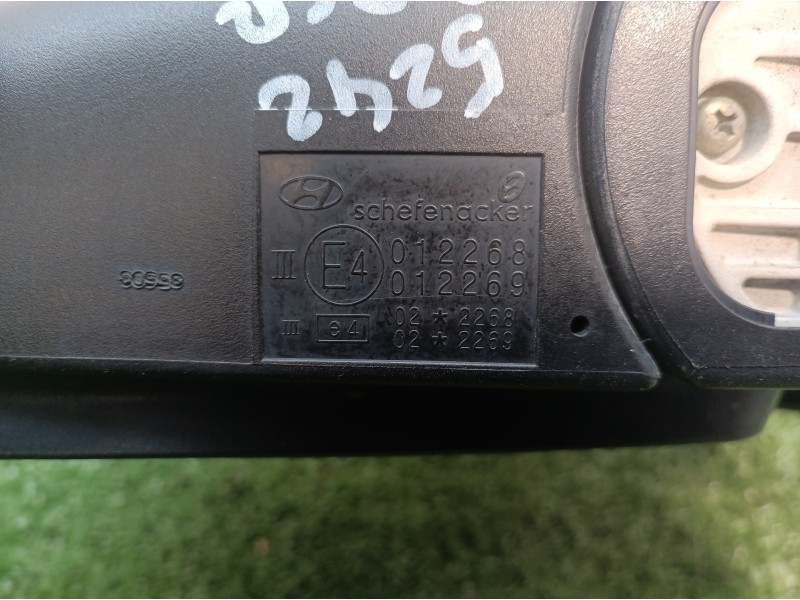 Recambio de retrovisor derecho para hyundai tucson (jm) 2,0 classic 4x2 referencia OEM IAM 012269 012269 012269