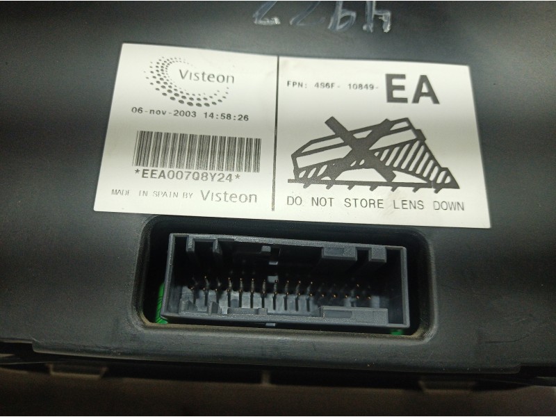 Recambio de cuadro instrumentos para ford fiesta (cbk) ambiente referencia OEM IAM 4S6F10841A 4S6F10841A 4S6F10841A