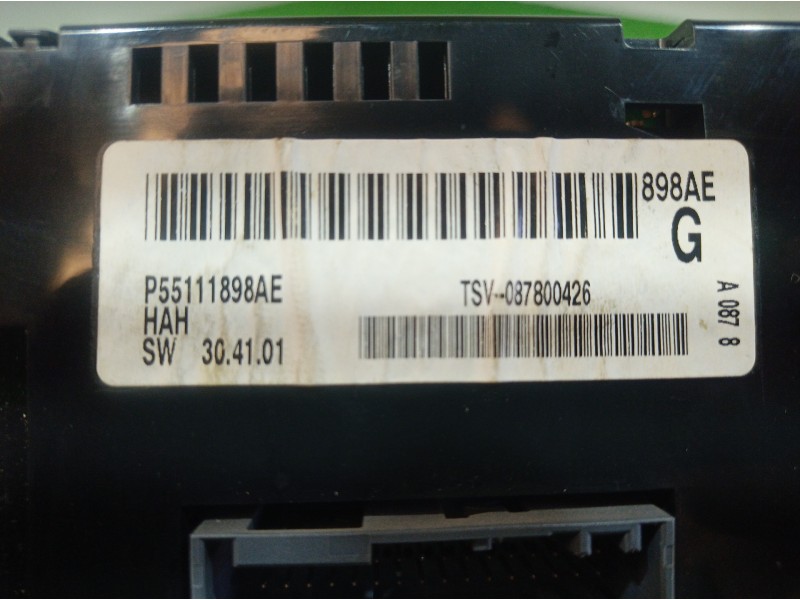 Recambio de mando climatizador para dodge journey sxt referencia OEM IAM P55111898AE P55111898AE P55111898AE