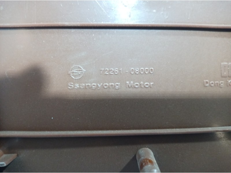 Recambio de maneta interior trasera derecha para ssangyong rexton 270 xdi limited referencia OEM IAM 7226108000 7226108000 72261
