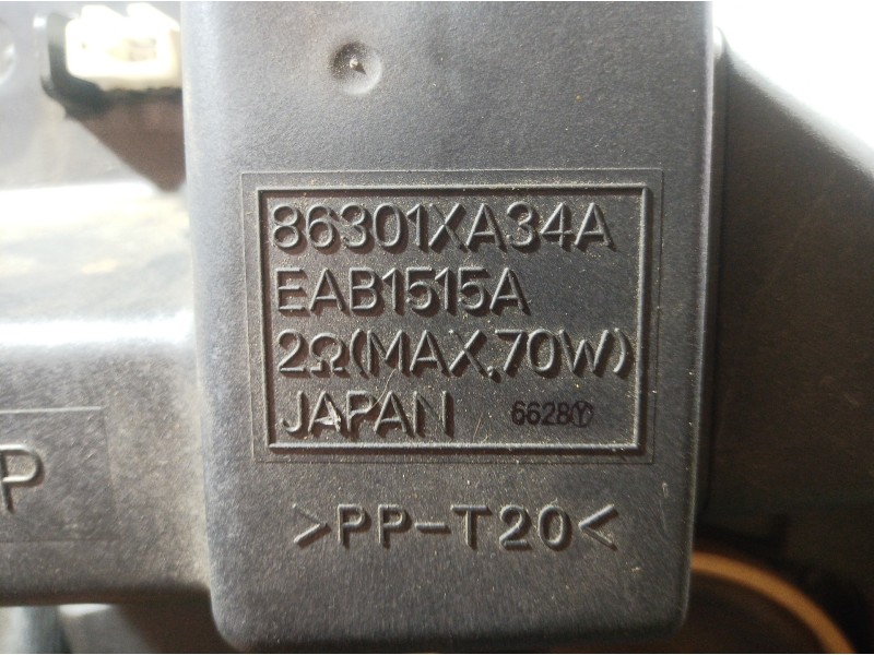 Recambio de altavoz para subaru tribeca b9 limited referencia OEM IAM 86301XA34A 86301XA34A 86301XA34A