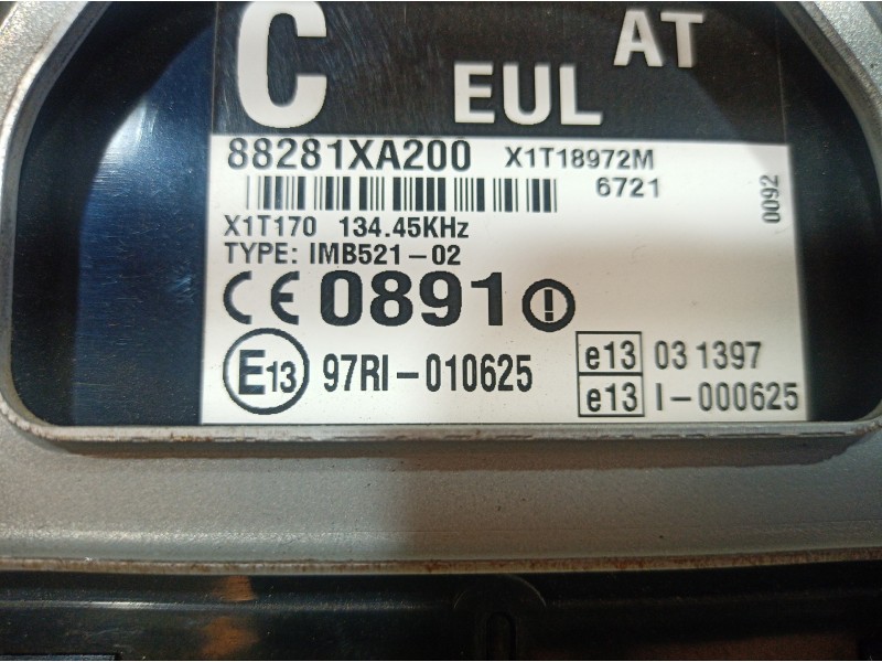 Recambio de modulo electronico para subaru tribeca b9 limited referencia OEM IAM 88281XA200 88281XA200 88281XA200