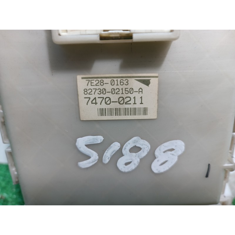 Recambio de caja reles / fusibles para fiat panda (169) 1.2 8v alessi referencia OEM IAM 8273002150A 8273002150A 74700211