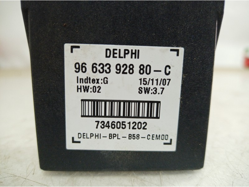 Recambio de modulo electronico para citroën c4 picasso referencia OEM IAM 9663392880C 9663392880C 9663392880