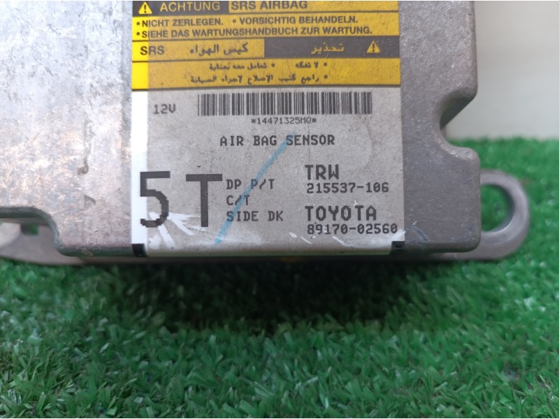 Recambio de centralita airbag para toyota auris luna+ referencia OEM IAM 215537106 215537106 8917002560