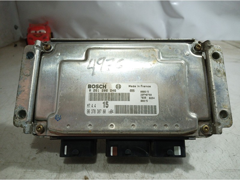 Recambio de centralita motor uce para citroën saxo 1.1 referencia OEM IAM 0261206246 0261206246 9637838780 Recambio de centralita motor uce para citroën saxo 1.1 referencia OEM IAM 0261206246 0261206246 9637838780
