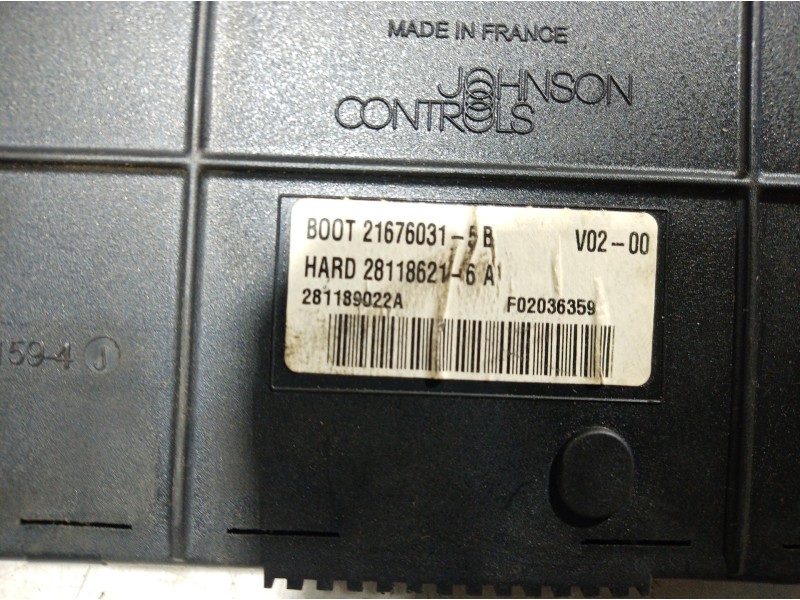 Recambio de caja reles / fusibles para citroën c4 coupe referencia OEM IAM 216760315B 216760315B 216760315 Recambio de caja reles / fusibles para citroën c4 coupe referencia OEM IAM 216760315B 216760315B 216760315