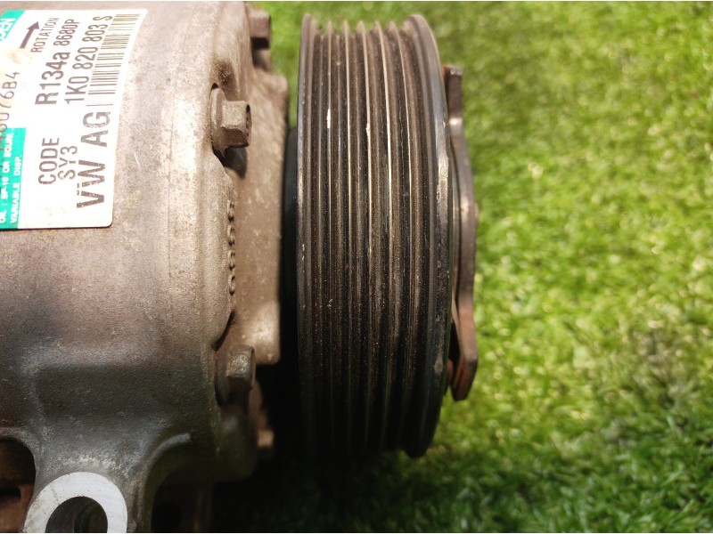 Recambio de compresor aire acondicionado para volkswagen golf plus (5m1) bluemotion edition referencia OEM IAM 8680P 8680P 1K082