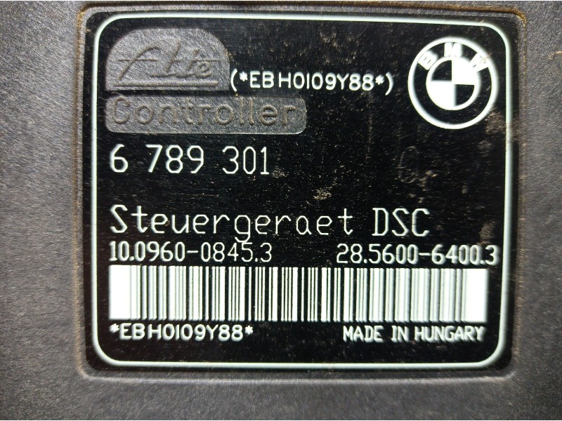 Recambio de abs para bmw serie 3 berlina (e90) 316d referencia OEM IAM 6789301 6789301 6789301