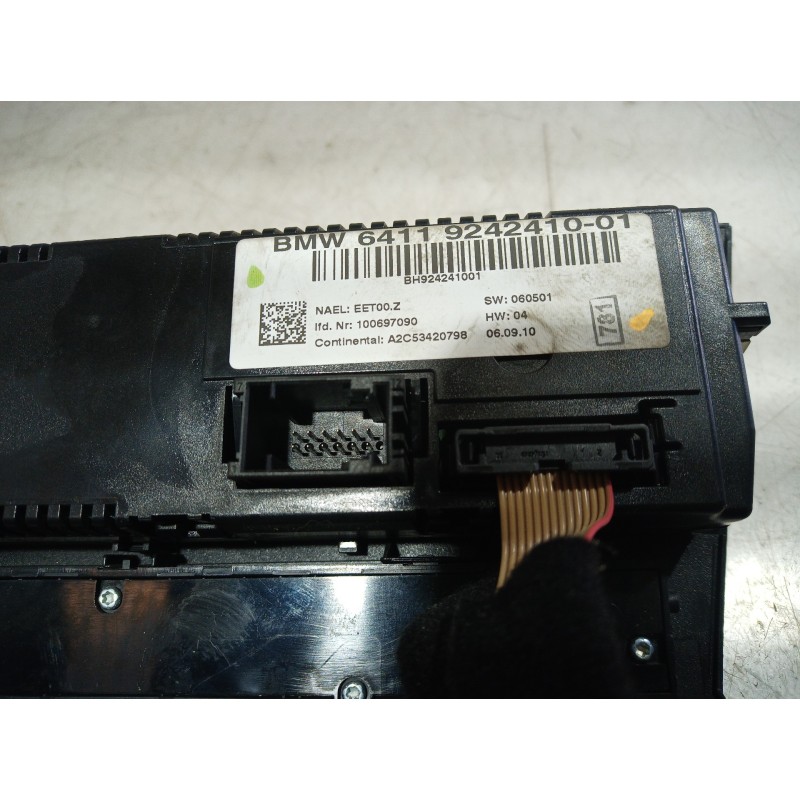 Recambio de mando calefaccion / aire acondicionado para bmw serie 3 berlina (e90) 316d referencia OEM IAM 6411924241001 64119242