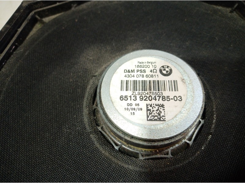 Recambio de altavoz para bmw serie 3 berlina (e90) 316d referencia OEM IAM 6513920478503 6513920478503 6513920478503