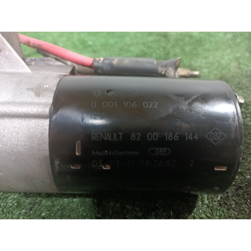 Recambio de motor arranque para renault scenic (ja..) 2.0 16v dynamique referencia OEM IAM 8200186144 8200186144 00001106022