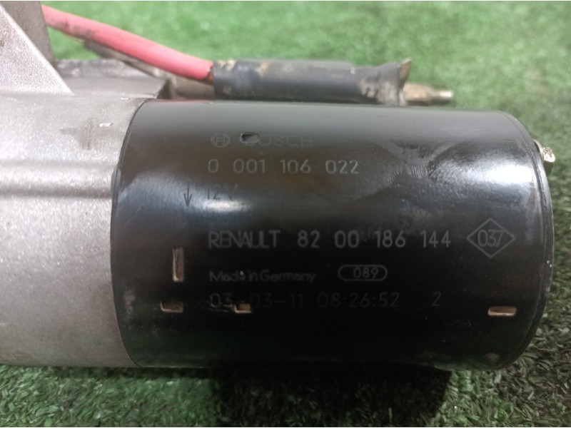 Recambio de motor arranque para renault scenic (ja..) 2.0 16v dynamique referencia OEM IAM 8200186144 8200186144 00001106022
