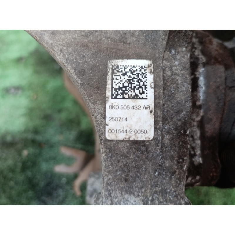 Recambio de mangueta trasera derecha para audi s5 cabriolet (8f7) 3.0 tfsi referencia OEM IAM 8K0505432AR 8K0505432AR 8K0505432