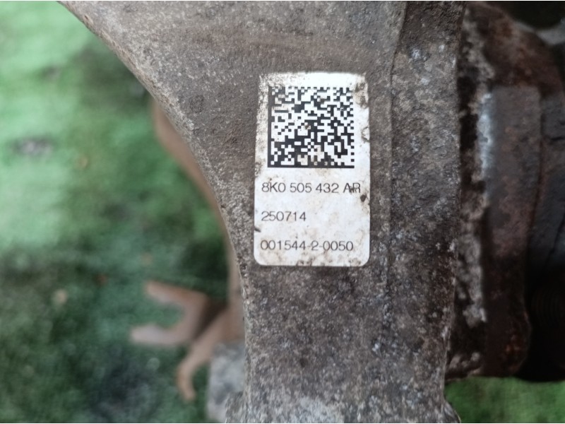 Recambio de mangueta trasera derecha para audi s5 cabriolet (8f7) 3.0 tfsi referencia OEM IAM 8K0505432AR 8K0505432AR 8K0505432