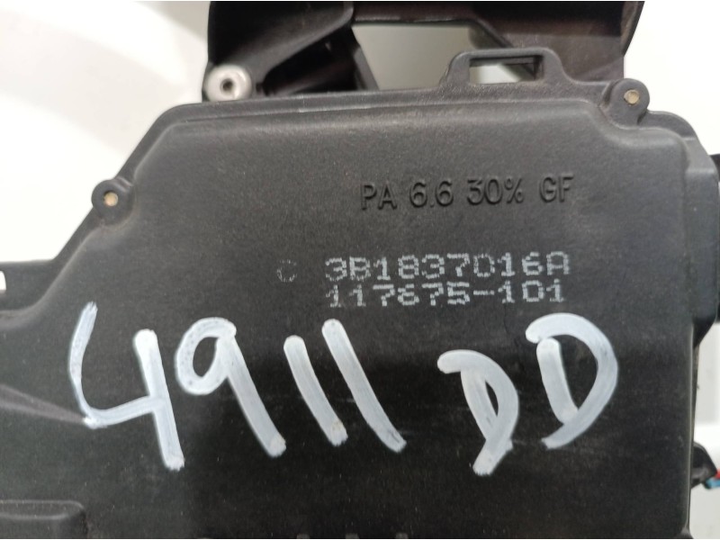 Recambio de cerradura puerta delantera derecha para volkswagen passat berlina (3b2) comfortline referencia OEM IAM 3B1837016A 3B