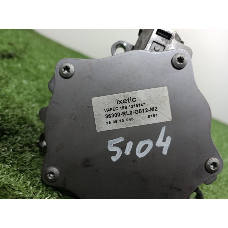 Recambio de depresor freno / bomba vacio para honda cr-v (re) executive referencia OEM IAM 19S1319147 19S1319147 36300RL0G012M2