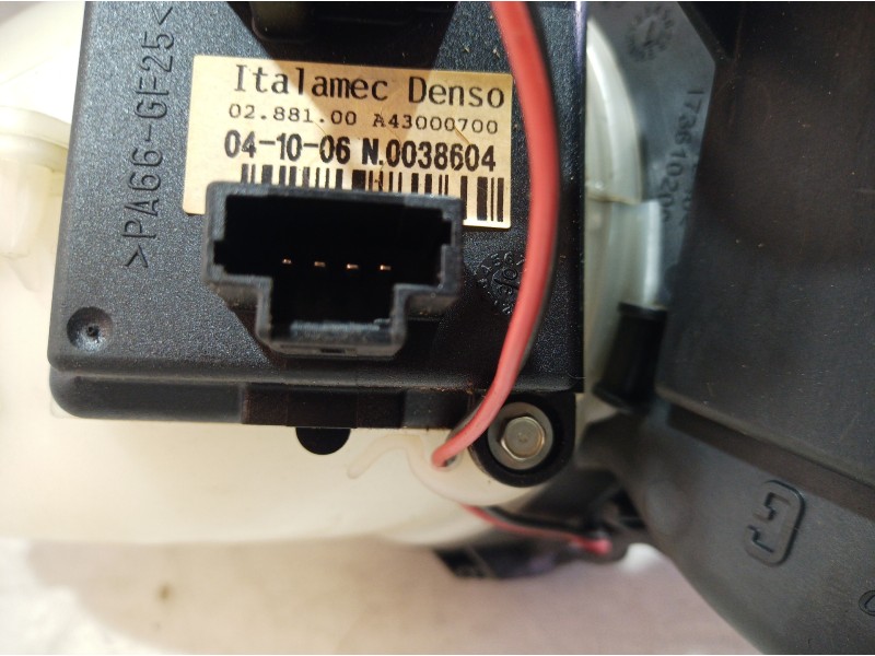 Recambio de ventilador calefaccion para citroën c4 picasso millenium referencia OEM IAM 9650872580 9650872580 9650872580
