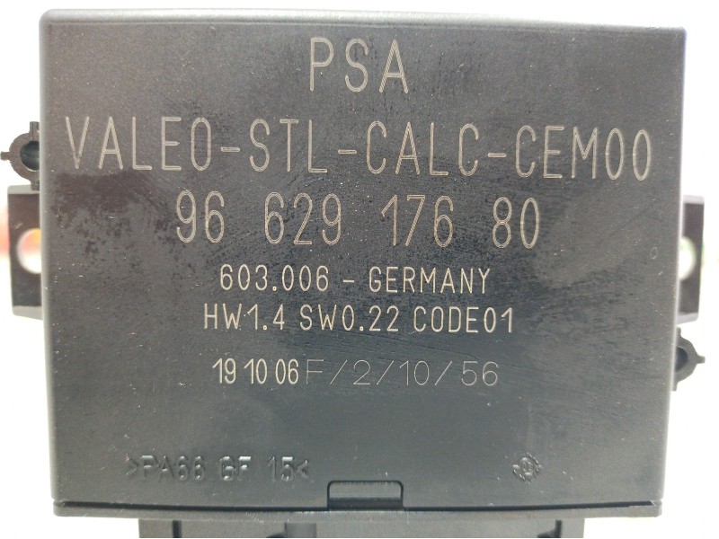 Recambio de modulo electronico para citroën c4 picasso millenium referencia OEM IAM 9662917680 9662917680 9662917680