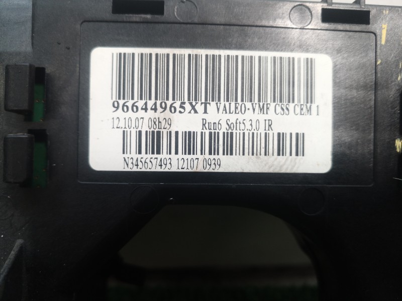 Recambio de mando volante para citroën c4 picasso business class referencia OEM IAM 96644965XT 96644965XT N345657493