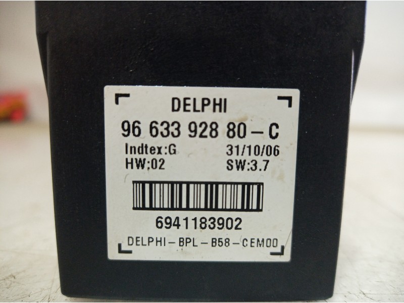 Recambio de modulo electronico para citroën c4 picasso millenium referencia OEM IAM 9663392880C 9663392880C 9663392880