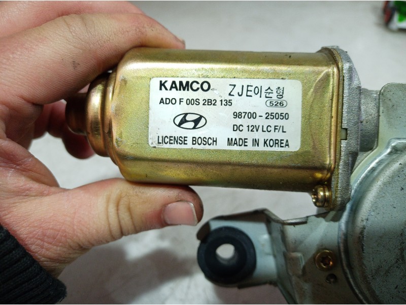 Recambio de motor limpia trasero para hyundai accent (lc) gls referencia OEM IAM 9870025050 9870025050 9870025050