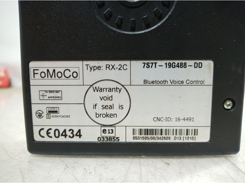 Recambio de modulo electronico para ford mondeo ber. (ca2) ambiente referencia OEM IAM 7S7T19G488DD 7S7T19G488DD 7S7T19G488