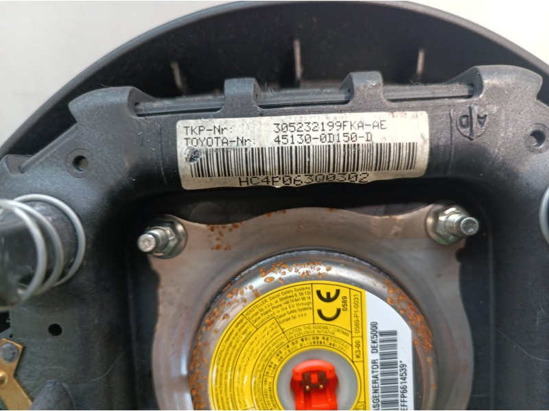 Recambio de airbag volante para toyota yaris (ksp9/scp9/nlp9) básico referencia OEM IAM 305232199FKA 305232199FKA 451300D150D