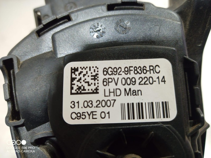 Recambio de pedal acelerador para ford mondeo ber. (ca2) ambiente referencia OEM IAM 6G929F836RC 6G929F836RC 6G929F836