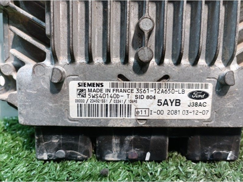 Recambio de centralita motor uce para ford fiesta (cbk) ambiente referencia OEM IAM 3S6112A650LB 104A5 5AYBJ38AC