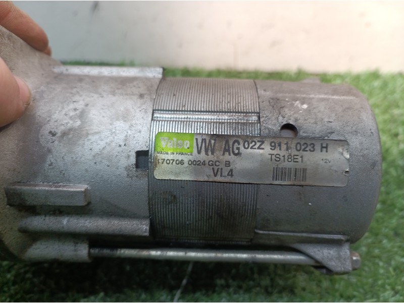 Recambio de motor arranque para volkswagen golf plus (5m1) bluemotion edition referencia OEM IAM 02Z911023H 02Z911023H TS18E1
