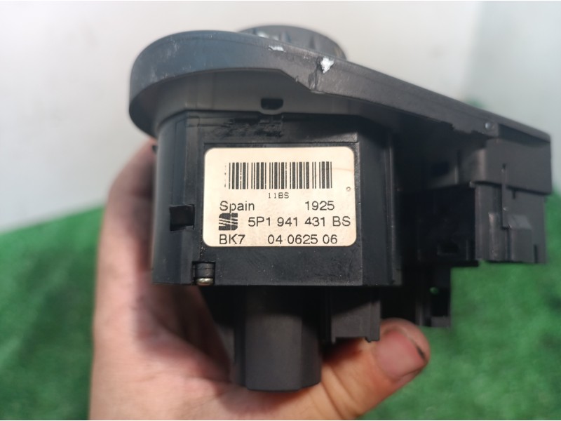 Recambio de mando luces para seat altea (5p1) sport referencia OEM IAM 5P1941431BS 5P1941431BS 5P0919094A