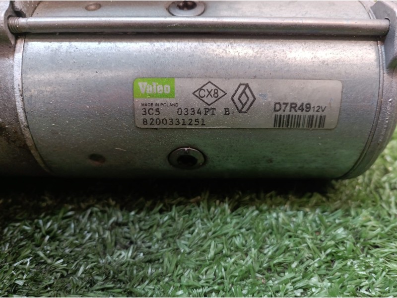 Recambio de motor arranque para renault laguna ii (bg0) referencia OEM IAM 8200331251 8200331251 D7R49