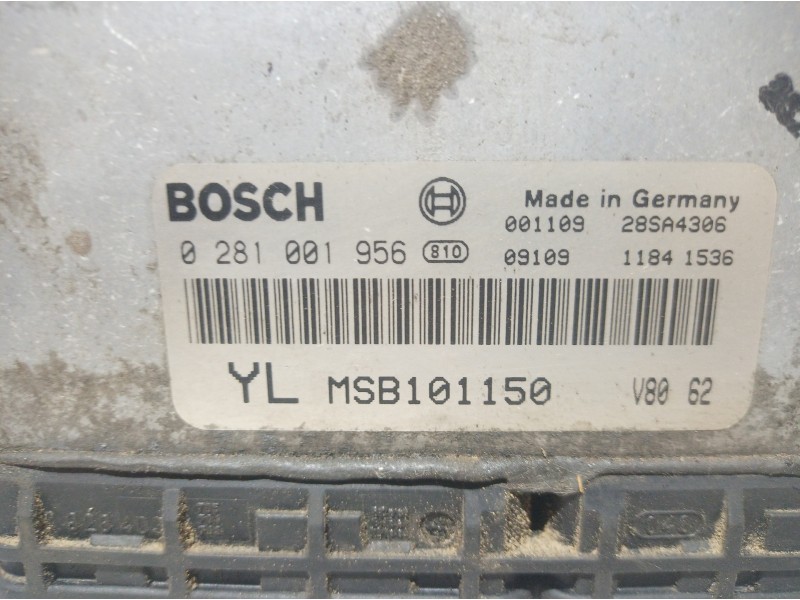 Recambio de centralita motor uce para mg mg zr referencia OEM IAM 0281001956 0281001956 0281001956