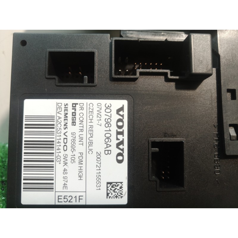 Recambio de elevalunas delantero derecho para volvo c30 1.6 d drive kinetic referencia OEM IAM 30798106AB 30798106AB 30798106AB