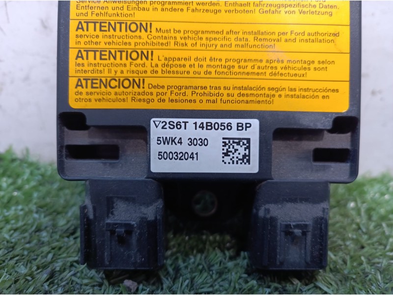Recambio de centralita airbag para ford fiesta (cbk) ambiente referencia OEM IAM 2S6T14B056BP 2S6T14B056BP 5WK43030