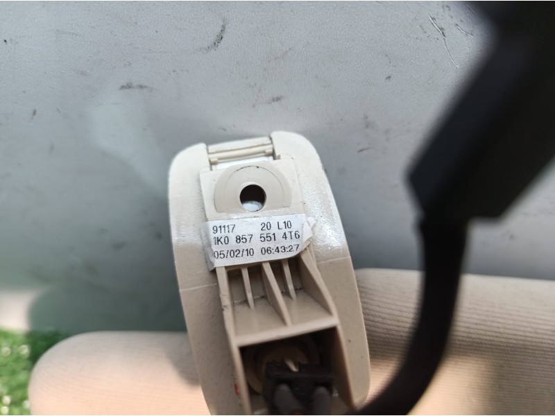 Recambio de parasol izquierdo para volkswagen golf vi (5k1) advance referencia OEM IAM 1K0857551 1K0857551 1K0857551