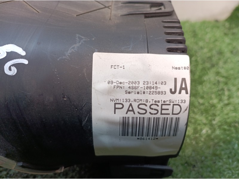 Recambio de cuadro instrumentos para ford fiesta (cbk) ambiente referencia OEM IAM 4S6F10849 4S6F10849 4S6F10849