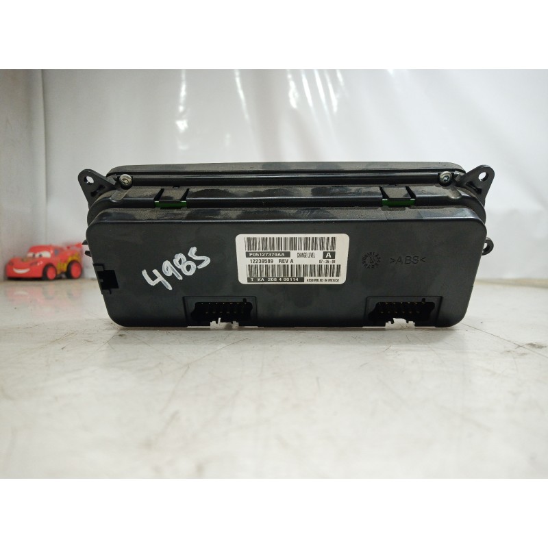 Recambio de mando climatizador para chrysler voyager (rg) 2.8 crd executive referencia OEM IAM P05127379AA P05127379AA P05127379