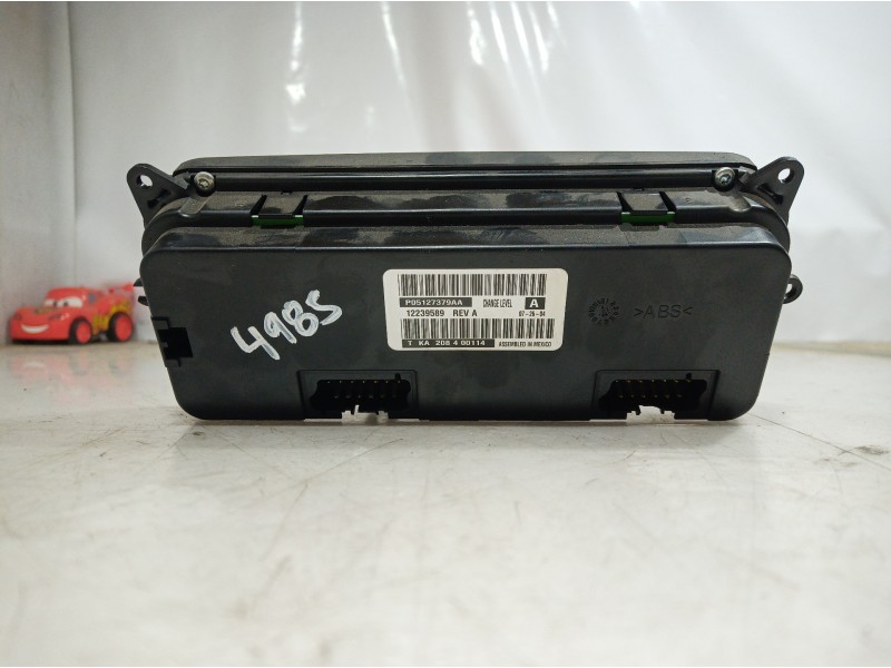 Recambio de mando climatizador para chrysler voyager (rg) 2.8 crd executive referencia OEM IAM P05127379AA P05127379AA P05127379