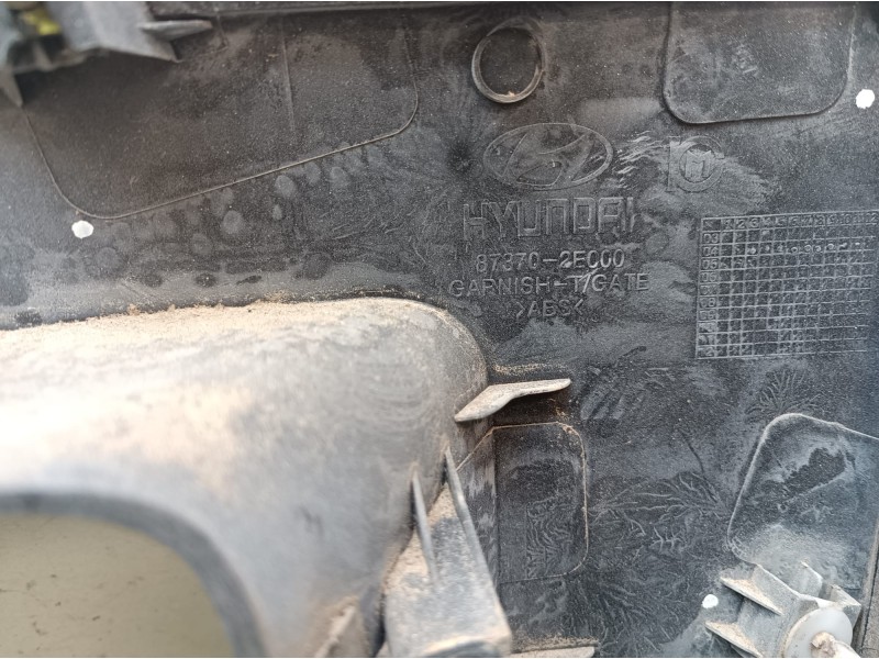 Recambio de piloto matricula para hyundai tucson (jm) 2,0 classic 4x2 referencia OEM IAM 873702E000 873702E000 873702E000