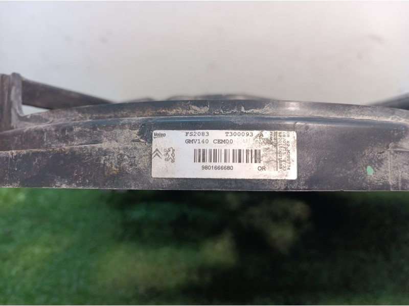 Recambio de electroventilador para peugeot 208 active referencia OEM IAM 9801666680 GMV140 T300093A