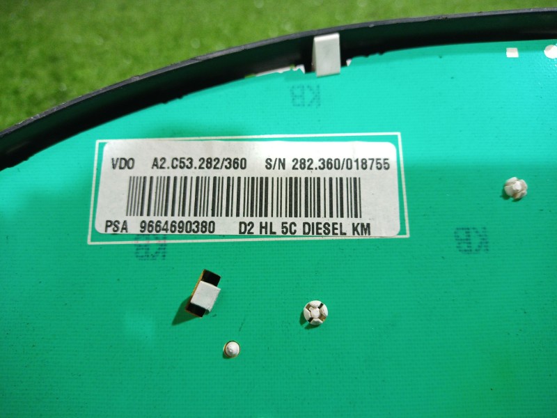 Recambio de cuadro instrumentos para peugeot 407 sport referencia OEM IAM 9664690380 89661232 A2C53282360