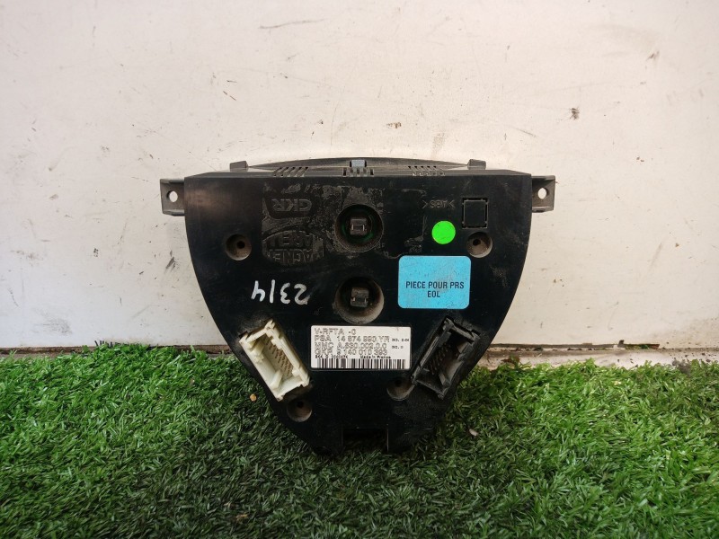 Recambio de mando climatizador para citroën c8 2.2 hdi exclusive referencia OEM IAM 14874990YR A83000200 14874990